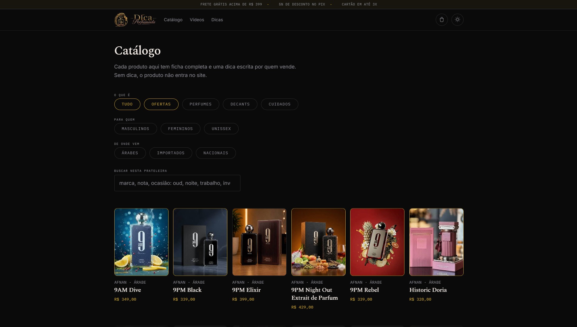 Dica Perfumada