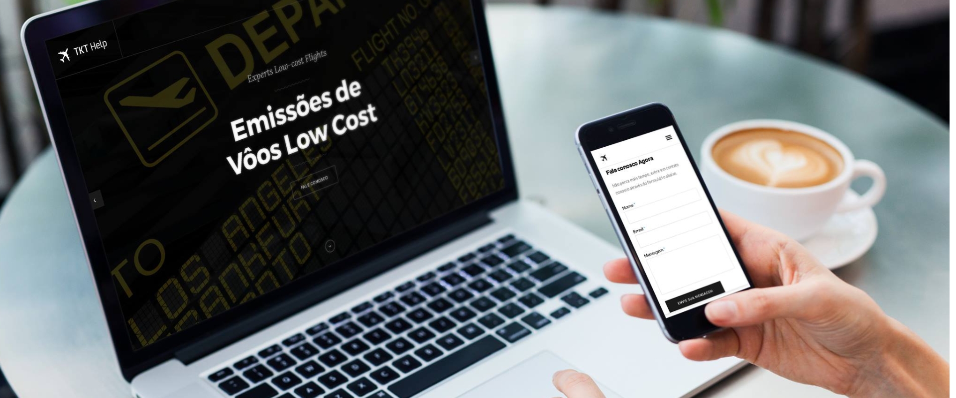 Plataforma web TKT Help de suporte técnico